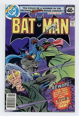 Buy Batman #307 VF 8.0 1979 1st App. Lucius Fox • 52.77£