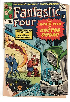 Buy Fantastic Four #23 (1964) - Grade 1.0 - 1st Appearance Of The Terrible Trio! • 79.06£