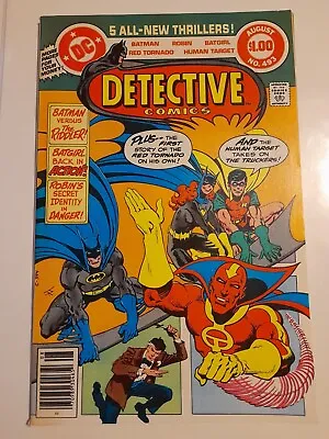 Buy Detective Comics #493 Aug 1980 VFINE- 7.5 1st Appearance Of The Swashbuckler • 11.99£