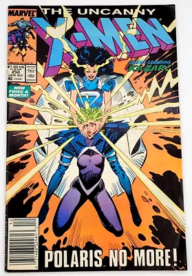 Buy Uncanny X-men #250 (1989) / Vf- / Mark Jeweler's Newsstand 1st Worm • 162.08£