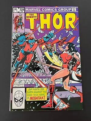 Buy Thor #328 - 1st Appearance Of Megatak (Marvel, 1983) VF/VF+ • 3.86£