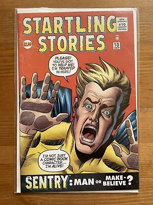 Buy New Avengers #10 - Marvel 2005 - NM Startling Stories Variant Edition Sentry • 10£