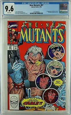 Buy New Mutants #87 1990 Cgc 9.6 White Pages • 182.06£