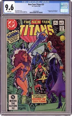 Buy New Teen Titans #23D CGC 9.6 1982 2005038001 1st App. Vigilante (not In Costume) • 45.92£