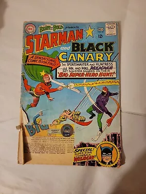 Buy Brave And The Bold #62 VINTAGE DC Comic KEY Starman & Black Canary Silver 12c • 6.32£