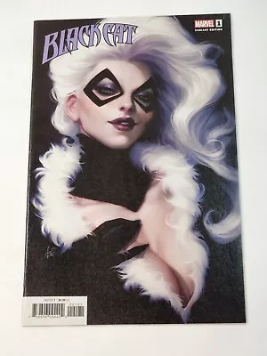 Buy Black Cat 1 Artgerm Trade Dress Variant Marvel Comics 1st Print 2019 VF/NM • 12.03£