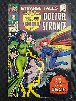 Buy STRANGE TALES #150 (1966) 1st Dr. Strange In Title, 1st Marvel John Buscema Art • 31.67£