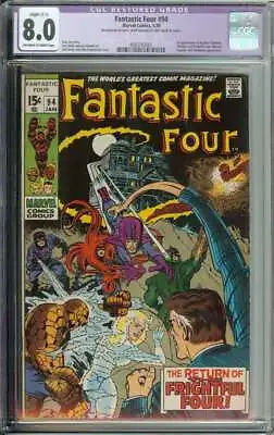Buy Fantastic Four #94 CGC 8.0 (R) 1st App Agatha Harkness • 157.28£