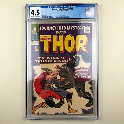 Buy Journey Into Mystery (Thor) #118 (1965) CGC 4.0, 1st Destroyer • 79.06£