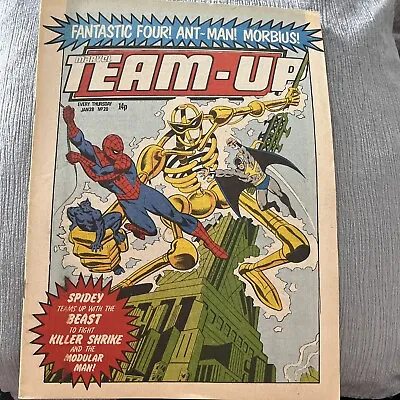 Buy TEAM-UP # 20 Fantastic Four Ant Man 1980 British Weekly • 1.25£