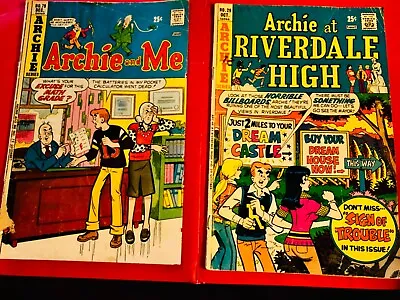 Buy Archie 1975 Set Of 2 Comic Books #29 Oct & #79 Dec • 7.20£