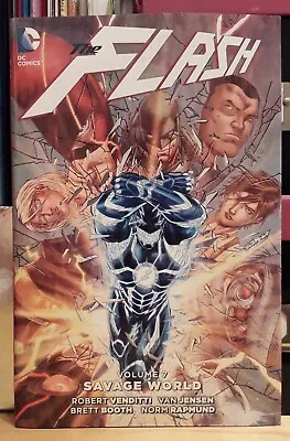 Buy DC The Flash Vol 7 Savage World Graphic Novel New 52 Hardcover Venditti • 3.99£