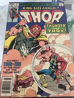 Buy Thor Annual 8 1st App Of Athena Battle Of Thor Vs Zeus Marvel 1979 Vintage • 19.79£