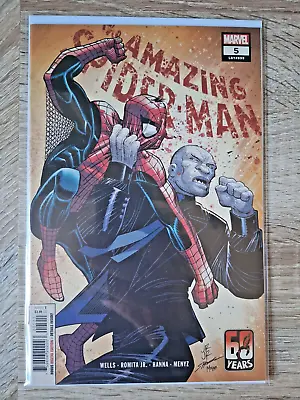 Buy Amazing Spider-Man #5 Vol 6 (2022) 1st Print-John Romita Cover - 1 To 30 Listed • 4.95£