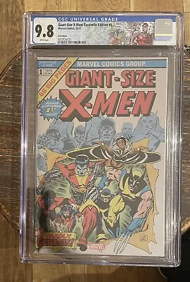 Buy Giant Size X-Men #1 CGC 9.8 Facsimile Edition FOIL Variant Cover NYCC 2023 • 125£