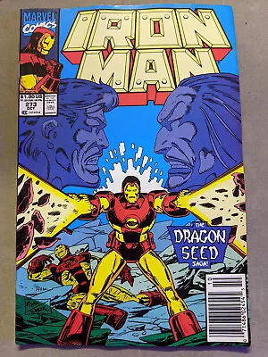 Buy Iron Man #273, Marvel Comics 1991, Newsstand, FREE UK POSTAGE • 6.99£