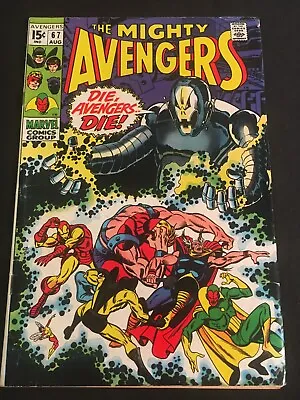 Buy THE AVENGERS #67 VG+ Condition • 16.09£