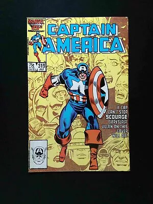 Buy Captain America  #319  MARVEL Comics 1986 VF- • 2.41£