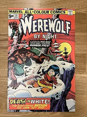 Buy Werewolf By Night 31 - Marvel Bronze Age Key 1st Mention Of Moon Knight, F/VF • 14.99£