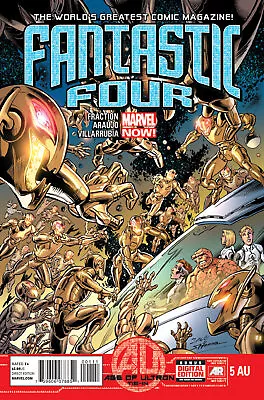 Buy Fantastic Four #5 Au (2012) Vf/nm Marvel • 3.95£