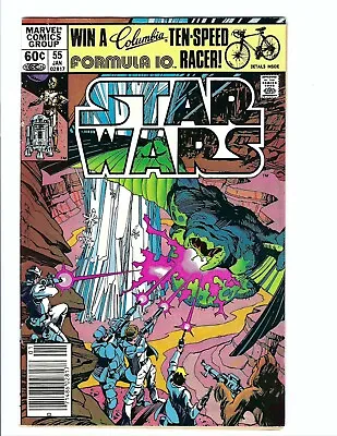 Buy Star Wars 55, Mid Grade, Marvel Bronze 1982, Newsstand! Tom Palmer, 1st Plif • 7.34£