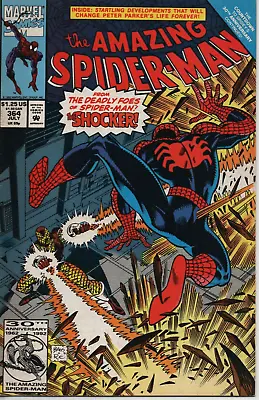 Buy Amazing Spider-man # 364 July 1992 Excellent Condition Vf+ • 5.99£