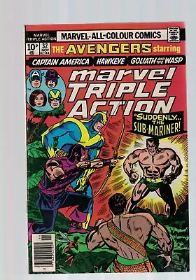 Buy Marvel Comics Marvel Triple Action Vol. 1 No. 32 November  1976 • 4.24£