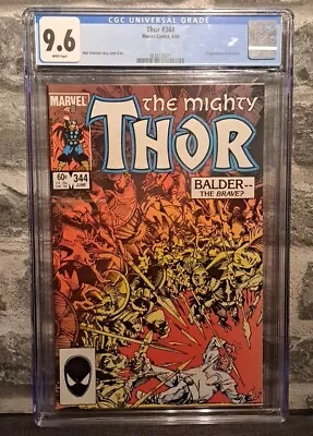 Buy The Mighty Thor #344 CGC 9.6 1st Appearance Of Malekith Marvel 1984 • 47.99£