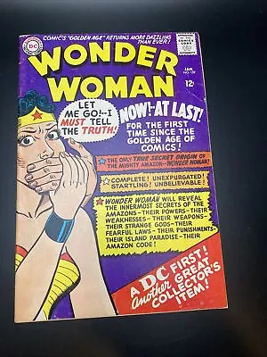 Buy Wonder Woman # 159 - First Origin Issue Since Golden Age - FN+ 6.5 • 64.33£