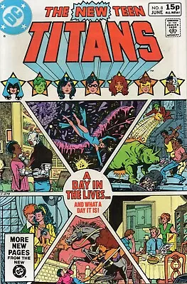 Buy The New Teen Titans 8 Vol 1 DC 1981 1st Terry Long • 7.75£