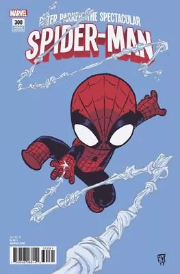 Buy Peter Parker The Spectacular Spider-Man (2017) # 300 Skottie Young (5.0-VGF) ... • 11.25£