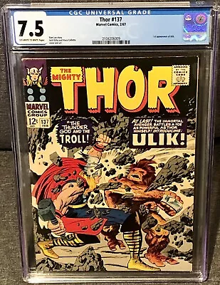 Buy Thor #137 Cgc 7.5 • 153.56£