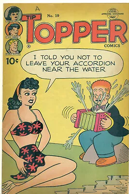 Buy Tip Topper Comics #19 Schulz Peanuts Snoopy Bikini Cover United Feature 1952 • 158.11£