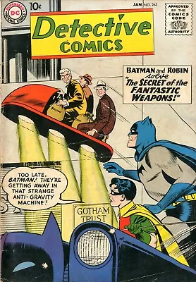 Buy Detective Comics    # 263   VERY GOOD  January 1959   See Photos  • 79.06£