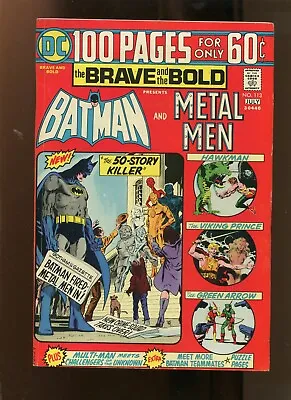 Buy Brave & Bold #113 (7.0) The 50 Story Killer! 1974 • 15.91£