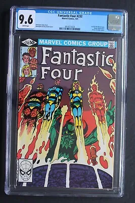 Buy Fantastic Four #232 Frankie Raye 1st ELEMENTALS OF DOOM 1st Full BYRNE CGC 9.6 • 58.58£