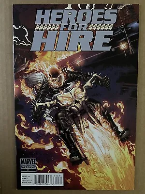 Buy Heroes For Hire #2 Ghost Rider Marvel Retailer Variant Comic Book  Low Print Run • 120.60£