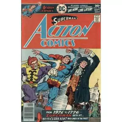 Buy Action Comics (1938 Series) #463 In Very Good + Condition. DC Comics [l} • 2.61£