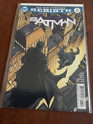 Buy Batman #4 - DC Comics Rebirth. - Bagged And Boarded • 2£