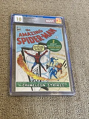 Buy Amazing Spider-Man 1 CGC 10 “Gem Mint” Silver Foil + Magnet • 316.01£