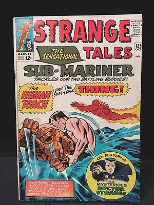 Buy Strange Tales #125 (Sub-Mariner App) Marvel Comics 1964 • 38.06£