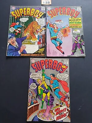 Buy SUPERBOY # 130 + 135 + 141  DC COMICS 1966/67 X 3 VNC • 15.99£