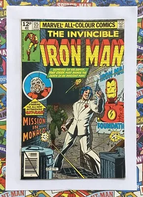 Buy Iron Man #125 - Aug 1979 - Ant-man Appearance! - Vfn- (7.5) Pence Copy! • 9.99£