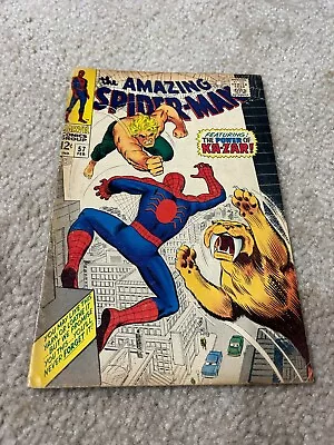 Buy Amazing Spider-Man #57 VG/FN Ka-Zar Appearance! Romita Cover! Marvel 1968 • 36.03£