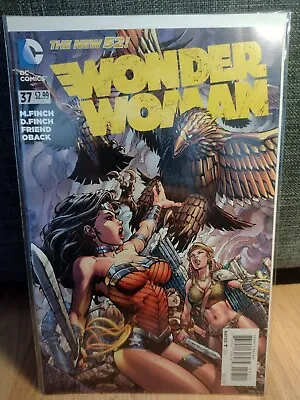 Buy Wonder Woman #37 VF New 52 1st Print Finch Cover DC Comics Bagg N Board  • 3£