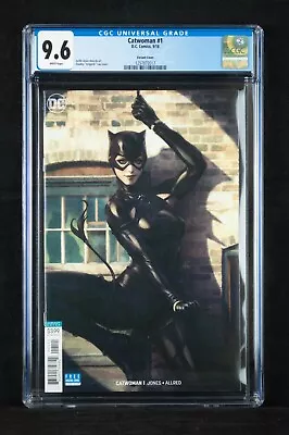 Buy Catwoman #1 (2018) CGC 9.6 Stanley Artgerm Lau Variant Cover • 39.71£