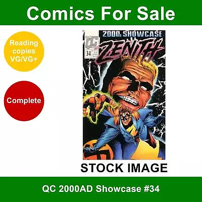 Buy QC 2000AD Showcase #34 Comic - VG/VG+ 01 January 1989 • 2.99£