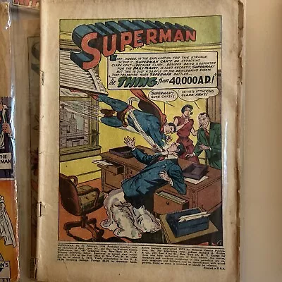 Buy Superman #87 1954, 253 1959, 95 1955, Superman Annual #7 1963 All For One Price • 24.10£