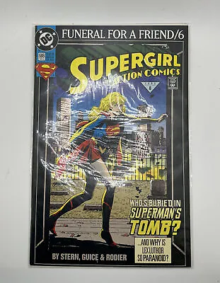 Buy DC Comics Supergirl In Action Comics #686 Feb 1993 Funeral For A Friend 6 • 10.39£