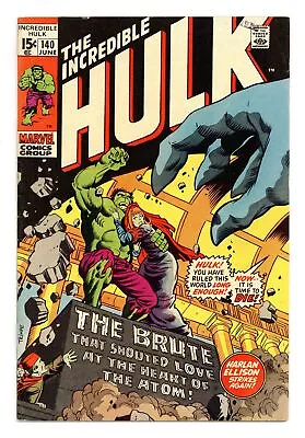Buy Incredible Hulk #140 VG/FN 5.0 1971 • 31.98£
